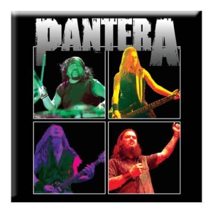 Pantera  - Fridge Magnet: Band Photo ryhmässä MERCH @ Bengans Skivbutik AB (5516013)