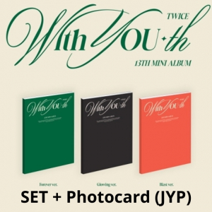 Twice - With you-th Set Ver. + Photocard (Jyp) ryhmässä Minishops / K-Pop Minishops / Twice @ Bengans Skivbutik AB (5516017)