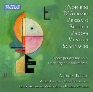 Andrea Toschi Marco Tampieri Luca - Works For Solo Organ & For Organ & ryhmässä CD @ Bengans Skivbutik AB (5516098)