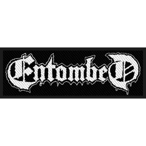 Entombed - Logo Standard Patch ryhmässä MERCH @ Bengans Skivbutik AB (5516829)