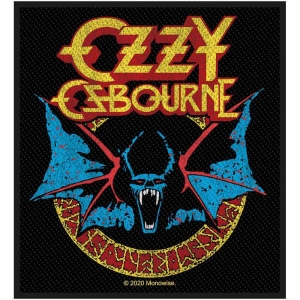 Ozzy Osbourne - Bat Standard Patch ryhmässä MERCH @ Bengans Skivbutik AB (5516830)