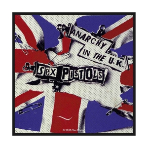 Sex Pistols - Anarchy In The U.K. Retail Packaged Patc ryhmässä Minishops / Sex Pistols @ Bengans Skivbutik AB (5516837)