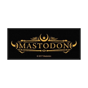 Mastodon - Logo Standard Patch ryhmässä MERCH @ Bengans Skivbutik AB (5516839)