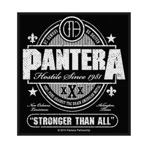 Pantera - Stronger Than All Retail Packaged Patch ryhmässä MERCH @ Bengans Skivbutik AB (5516841)