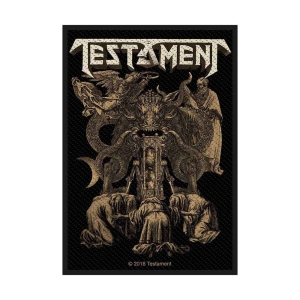 Testament - Demonarchy Standard Patch ryhmässä MERCH @ Bengans Skivbutik AB (5516842)