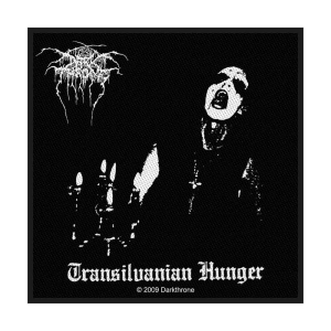 Darkthrone - Transilvanian Hunger Standard Patch ryhmässä Minishops / Darkthrone @ Bengans Skivbutik AB (5516851)