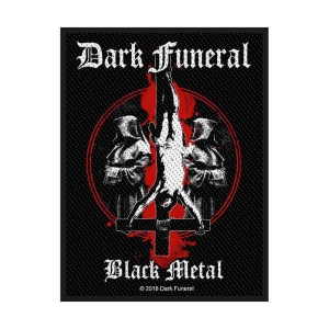 Dark Funeral - Black Metal Standard Patch ryhmässä Minishops / Dark Funeral @ Bengans Skivbutik AB (5516856)