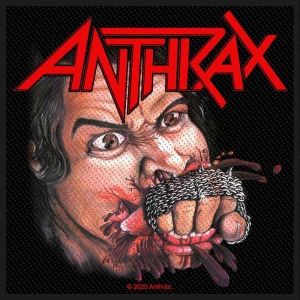 Anthrax - Fistful Of Metal Standard Patch ryhmässä Minishops / Anthrax @ Bengans Skivbutik AB (5516860)