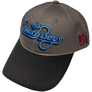 The Beach Boys - '65 Grey/Bl Baseball C ryhmässä MERCH @ Bengans Skivbutik AB (5517601)