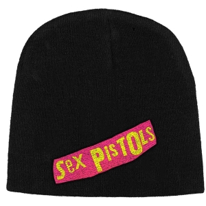 Sex Pistols  - Beanie Hat: Logo ryhmässä MERCH @ Bengans Skivbutik AB (5517621)