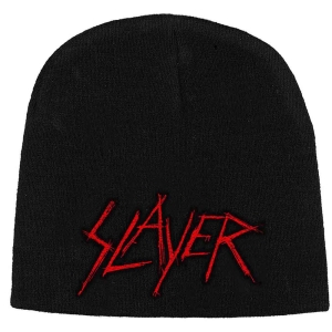 Slayer  - Beanie Hat: Scratched Logo ryhmässä MERCH @ Bengans Skivbutik AB (5517626)