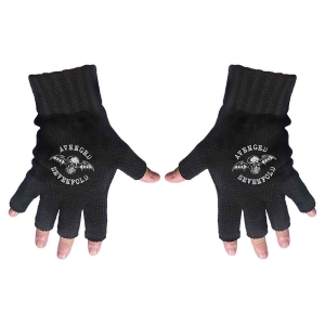 Avenged Sevenfold - Death Bat Fingerless Gloves ryhmässä Minishops / Avenged Sevenfold @ Bengans Skivbutik AB (5517628)