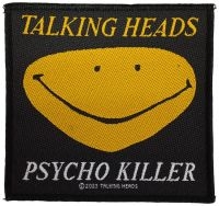 Talking Heads - Patch Psycho Killer (9,5 X 10 Cm) ryhmässä MERCH @ Bengans Skivbutik AB (5517860)