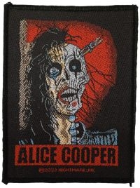 Alice Cooper - Patch Trashed (9,8 X 7,3) Cm) ryhmässä MERCH @ Bengans Skivbutik AB (5517863)