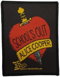 Alice Cooper - Patch School's Out (10,1 X 7,8) Cm) ryhmässä Minishops / Alice Cooper @ Bengans Skivbutik AB (5517864)