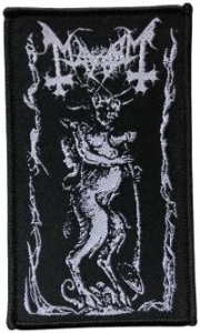 Mayhem - Patch Demon (10,1 X 5,8 Cm) ryhmässä MERCH @ Bengans Skivbutik AB (5517915)