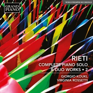 Vittorio Rieti - Complete Piano Solo & Duo Music, Vo ryhmässä CD @ Bengans Skivbutik AB (5517950)