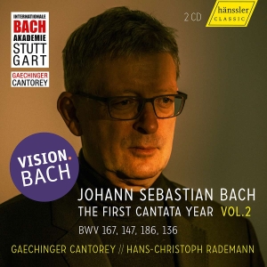 Johann Sebastian Bach - The First Cantata Year, Vol. 2 ryhmässä ME SUOSITTELEMME / Joululahjavinkki: CD @ Bengans Skivbutik AB (5517961)