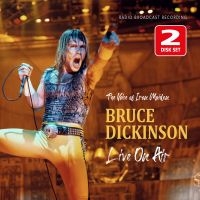 Dickinson Bruce - Live On Air / Radio Broadcast (2 Cd ryhmässä Kommande produkter - 10 procent @ Bengans Skivbutik AB (5518049)