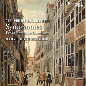 Akademie Fur Alte Musik Berlin & Georg Kallweit & Mayumi Hirasaki - Carl Philipp Emanuel Bach: Symphonies - From Berlin To Hamburg ryhmässä Kommande produkter - 10 procent @ Bengans Skivbutik AB (5518095)