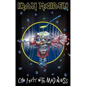 Iron Maiden - Can I Play With Madness Textile Poster ryhmässä MERCH @ Bengans Skivbutik AB (5518151)