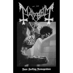 Mayhem - Pure Fucking Armageddon Textile Poster ryhmässä MERCH @ Bengans Skivbutik AB (5518152)