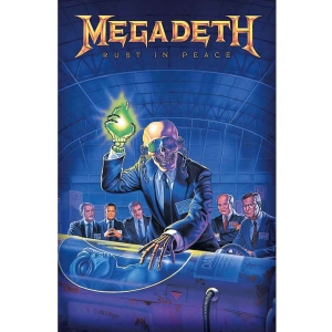 Megadeth - Rust In Peace Textile Poster ryhmässä Minishops / Megadeth @ Bengans Skivbutik AB (5518165)