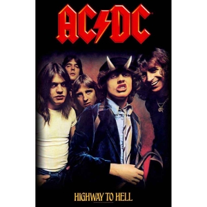 Ac/Dc - Highway To Hell Textile Poster ryhmässä Minishops / AC/DC @ Bengans Skivbutik AB (5518166)