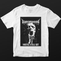 Wormwood - T/S Vomiting Astral Shit (Xl) White ryhmässä Minishops / Wormwood @ Bengans Skivbutik AB (5518817)