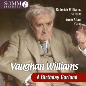 Roderick Williams - Vaughan Williams - A Birthday Garla ryhmässä CD @ Bengans Skivbutik AB (5518936)