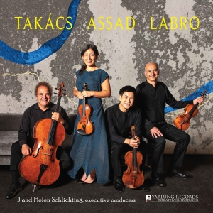 Takacs Quartet - Takacs Assad Labro ryhmässä CD @ Bengans Skivbutik AB (5519149)