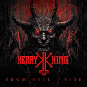 King Kerry - From Hell I Rise (Dark Red/Orange Marbled Vinyl) ryhmässä Kommande produkter - 10 procent @ Bengans Skivbutik AB (5519379)