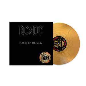 Ac/Dc - Back In Black (Ltd Gold Metallic) ryhmässä VINYYLI @ Bengans Skivbutik AB (5520315)