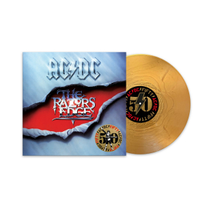 Ac/Dc - Razor's Edge (Ltd Gold Metallic) ryhmässä Kommande produkter - 10 procent @ Bengans Skivbutik AB (5520322)