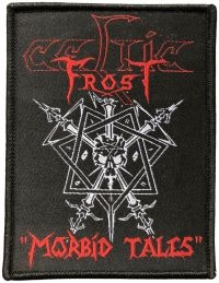 Celtic Frost - Patch Morbid Tales (9,9 X 7,5 Cm) ryhmässä MERCH @ Bengans Skivbutik AB (5520355)