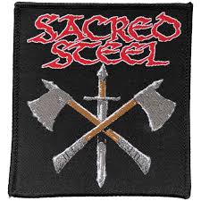 Sacred Steel - Patch Sword And Axes (9,9 X 9,2 Cm) ryhmässä MERCH @ Bengans Skivbutik AB (5520418)