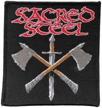 Sacred Steel - Patch Sword And Axes (9,9 X 9,2 Cm) ryhmässä MERCH @ Bengans Skivbutik AB (5520418)