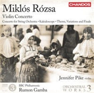 Miklos Rozsa - Violin Concerto ryhmässä ME SUOSITTELEMME / Joululahjavinkki: CD @ Bengans Skivbutik AB (552042)