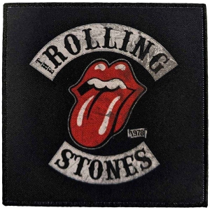 Rolling Stones - Tour '78 Printed Patch ryhmässä Minishops / Rolling Stones @ Bengans Skivbutik AB (5520458)