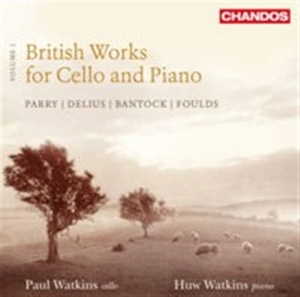 Parry / Delius / Bantock / Foulds - British Works For Cello And Piano ryhmässä ME SUOSITTELEMME / Joululahjavinkki: CD @ Bengans Skivbutik AB (552047)