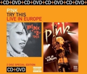 Pink - Try This / Live In Europe ryhmässä DVD & BLU-RAY @ Bengans Skivbutik AB (5520483)