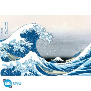 Poster  - Hokusai - Great Wave 91.5 X 61Cm ryhmässä MERCH @ Bengans Skivbutik AB (5520680)