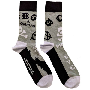 Cbgb - Logos Uni Grey Socks (Eu 40-45) ryhmässä MERCH @ Bengans Skivbutik AB (5521723)