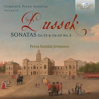 Dussek J L - Complete Piano Sonatas, Vol. 10 ryhmässä CD @ Bengans Skivbutik AB (5522101)