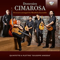 Domenico Cimarosa - Overtures Arranged For Mandolin Ens ryhmässä CD @ Bengans Skivbutik AB (5522102)