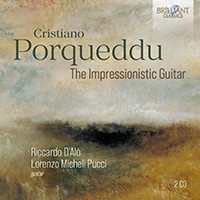 Cristiano Porqueddu - The Impressionistic Guitar ryhmässä CD @ Bengans Skivbutik AB (5522111)