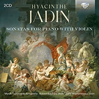 Hyacinthe Jadin - Sonatas For Piano With Violin ryhmässä CD @ Bengans Skivbutik AB (5522112)