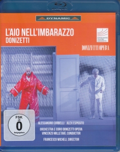 Gaetano Donizetti - L'aio Nell'imbarazzo ryhmässä Musiikki / Musiikki Blu-Ray / Klassiskt @ Bengans Skivbutik AB (5522150)