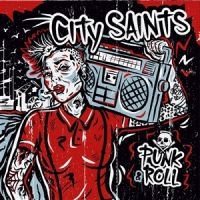 City Saints - Punk'n'roll (Splatter On Babyblue V ryhmässä VINYYLI @ Bengans Skivbutik AB (5522252)