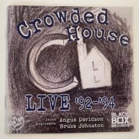 Crowded House - Live '92-'94 ryhmässä Musiikki / Dual Disc / Pop-Rock @ Bengans Skivbutik AB (5522799)